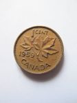 Монета Канада 1 цент 1959