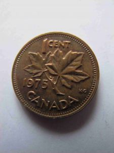 Канада 1 цент 1975