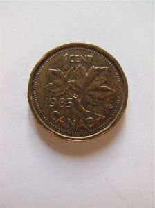 Канада 1 цент 1985