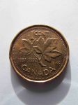 Монета Канада 1 цент 1992