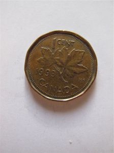 Канада 1 цент 1993