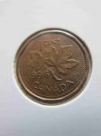 Монета Канада 1 цент 1996