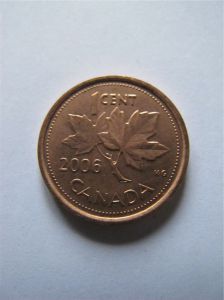 Канада 1 цент 2006