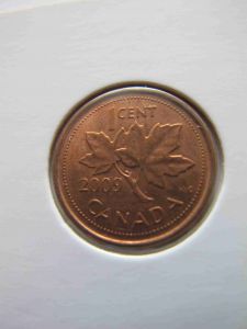 Канада 1 цент 2009