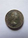 Монета Канада 10 центов 1963 серебро