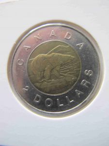 Канада 2 доллара 1996