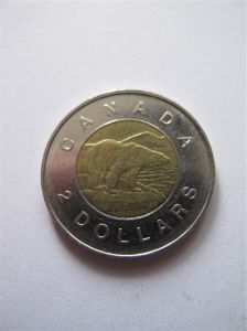 Канада 2 доллара 1998