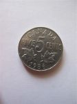 Монета Канада 5 центов 1936
