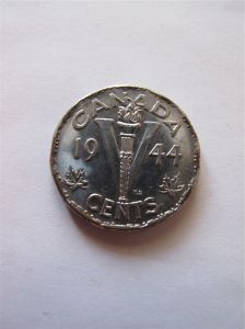 Канада 5 центов 1944