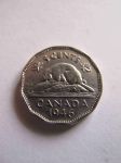 Монета Канада 5 центов 1946