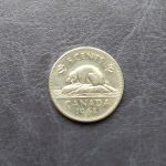 Монета Канада 5 центов 1964