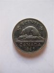 Монета Канада 5 центов 1965