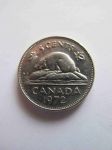 Монета Канада 5 центов 1972