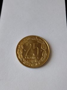 Центральные Африканские Штаты 25 франков 1998