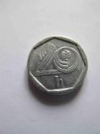 Монета Чехия 20 геллеров 1996