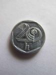 Монета Чехия 20 геллеров 1998