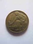 Монета Чехословакия 1 крона 1989