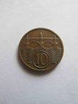 Монета Чехословакия 10 гелеров 1934