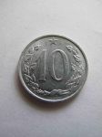 Монета Чехословакия 10 гелеров 1969