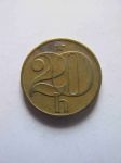 Монета Чехословакия 20 гелеров 1973