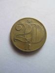 Монета Чехословакия 20 гелеров 1984