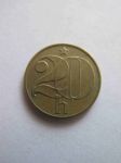 Монета Чехословакия 20 гелеров 1985