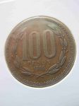 Монета Чили 100 песо 1989