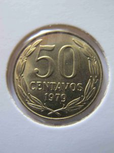 Чили 50 сентавос 1979