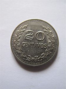 Колумбия 20 сентаво 1978