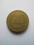 Монета Колумбия 20 песо 1991