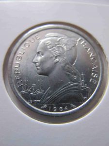 Французские Коморские острова 2 франка 1964