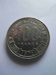 Конго Республика 100 франков 1972