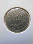 Монета Коста-Рика 10 сентимо 1972