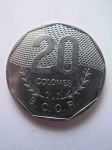 Монета Коста-Рика 20 колон 1983