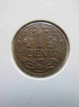 Монета Кюрасао 1 цент 1942