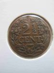 Монета Кюрасао 2 1/2 цента 1944
