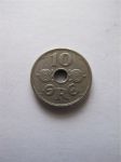 Монета Дания 10 эре 1936
