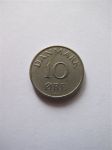 Монета Дания 10 эре 1949