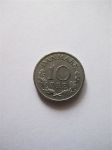 Монета Дания 10 эре 1962