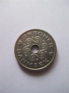 Дания 2 кроны 1996