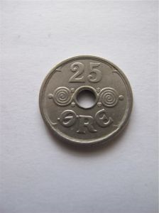 Дания 25 эре 1946
