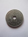 Монета Дания 25 эре 1975