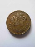 Монета Дания 50 эре 1989