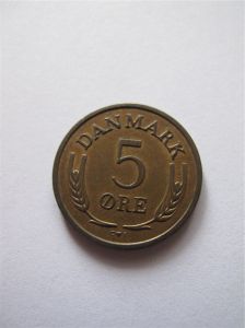 Дания 5 эре 1964