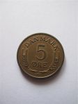 Монета Дания 5 эре 1964