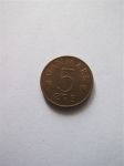 Монета Дания 5 эре 1981