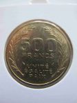 Монета Джибути 500 франков 1991