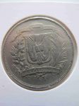 Монета Доминиканская республика 1/2 песо 1967