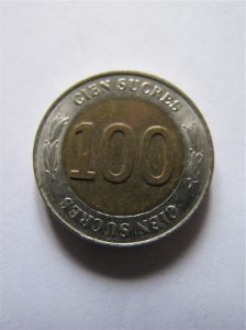 Эквадор 100 сукре 1997