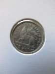 Монета Эфиопия 1 герш 1889-91A серебро